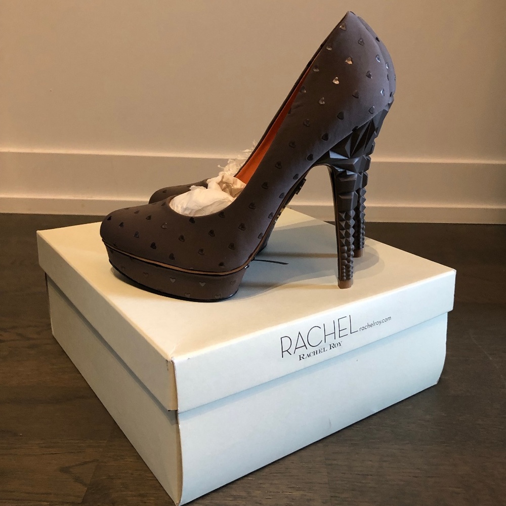 Rachel Roy Keedan Heel Taupe - US 7.5